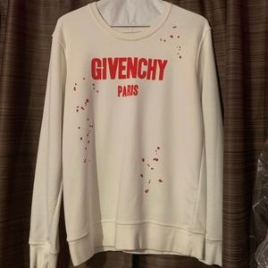 RARE bloodsplatter Givenchy sweatshirt